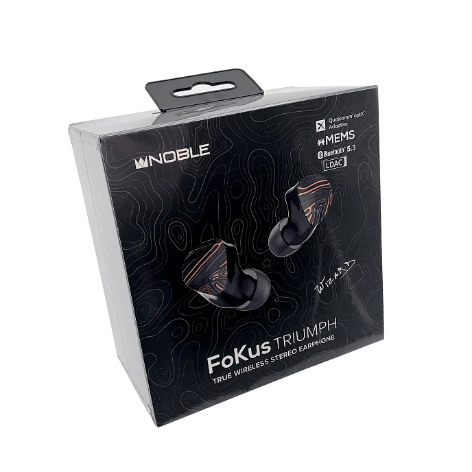 Беспроводные наушники Noble Audio FoKus Triumph tws внутриканальные наушники (SN 60432261559534987001)_Уценка - рис.18