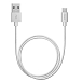 Кабель Deppa ALUM USB-microUSB Silver 1.2 m - рис.0