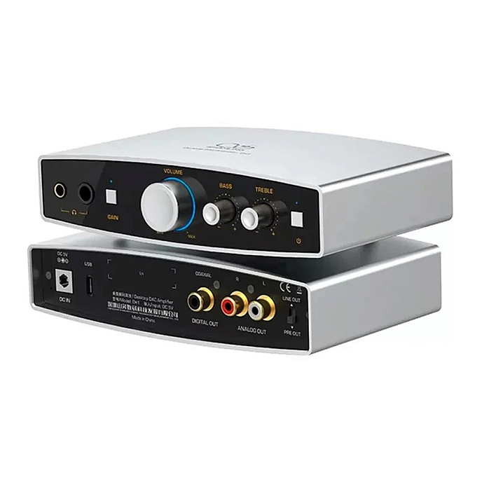 Усилитель для наушников с ЦАП Shanling EH1 Silver - рис.1