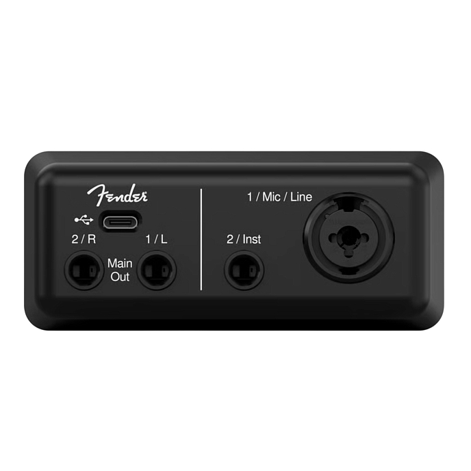 Аудиоинтерфейс Fender Audiobox GO Black - рис.2