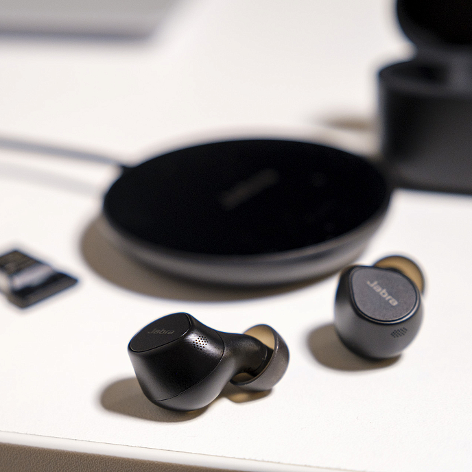 Беспроводные наушники Jabra Evolve2 Buds USB-A MS Stereo Black - рис.5