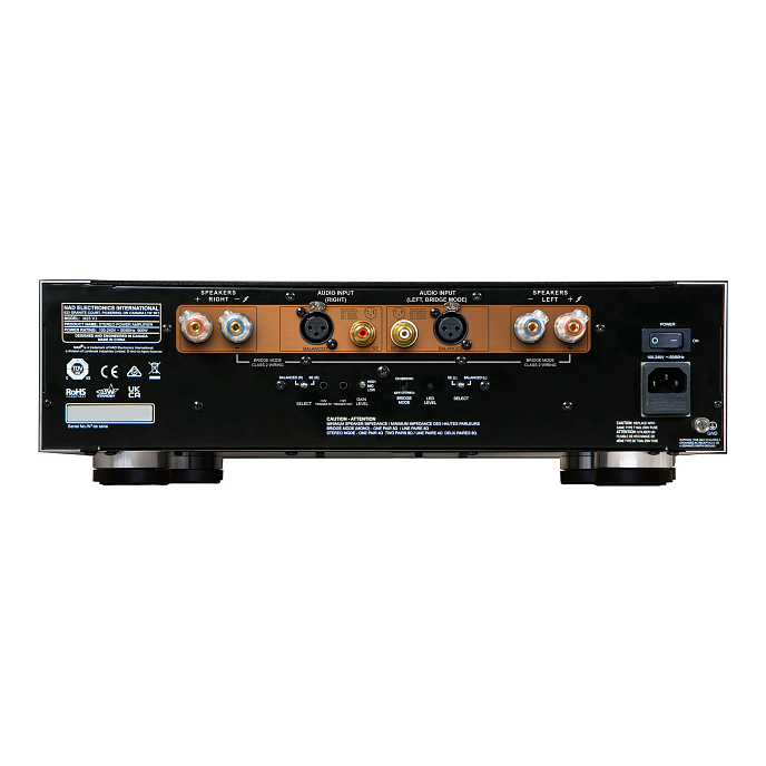 Усилитель мощности NAD M23 Silver Black - рис.1