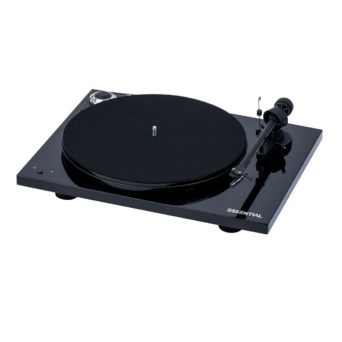 Проигрыватель винила Pro-Ject Essential III Headphone Piano Black - рис.1
