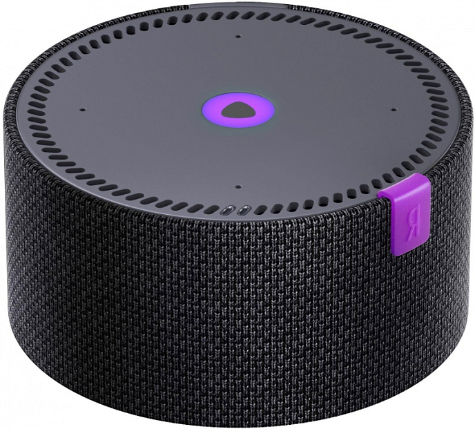 Портативная колонка Яндекс Станция Мини Black - рис.2