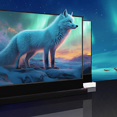 Экран для проектора Vividstorm S Lite P White 130 Hyper White