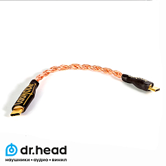 Фото - Labkable Jumper MicroUSB to USB Type C 8w OCC Copper Кабель Labkable Jumper MicroUSB to USB Type C 8w OCC Copper
