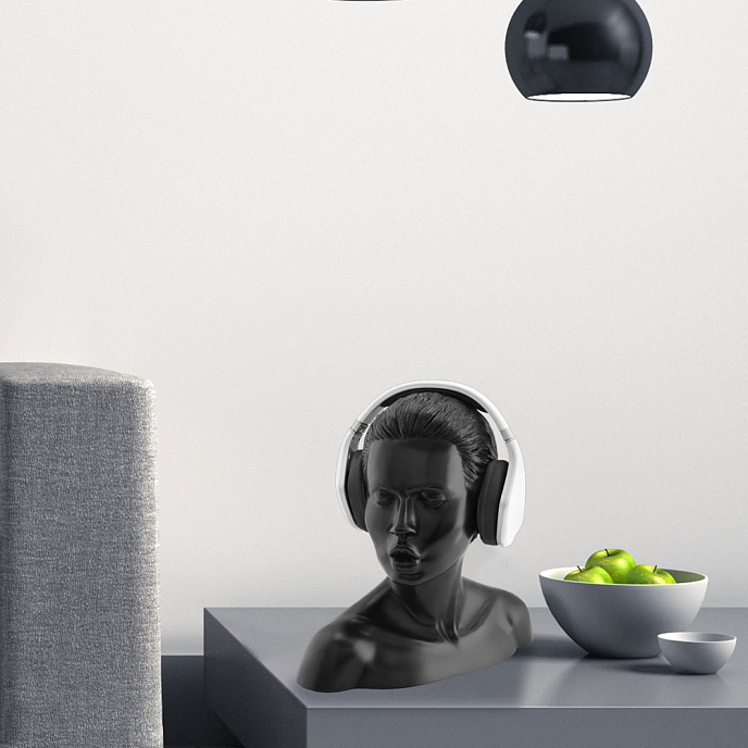 Подставка для наушников Oehlbach In Fascenatio Headphone Stand White - рис.3