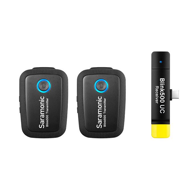 Микрофон беспроводной Saramonic Blink500 B6 TX/TX/RXUC Black - рис.0