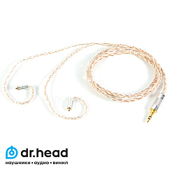 Фото - Labkable Silver Galaxy Mix II (8 wire) mmcx - Jack 3.5 Кабель Labkable Silver Galaxy Mix II (8 wire) mmcx - Jack 3.5