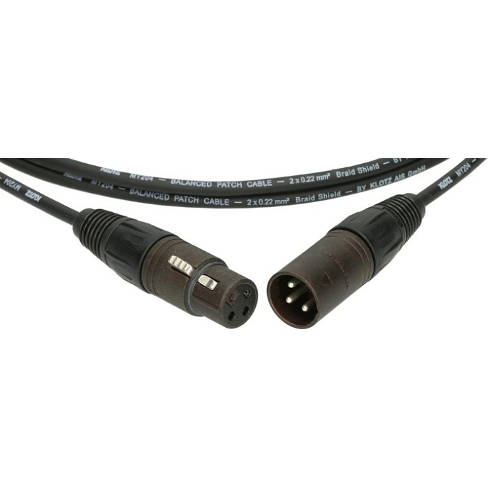 Кабель KLOTZ B2FM1N0060 XLR - XLR 0.6 m - рис.3