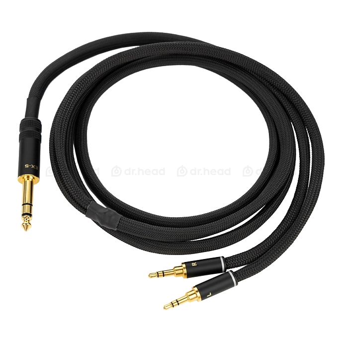 Кабель HeadMade EX-5 Focal Stellia - Denon 6.3mm 1.2m - рис.0