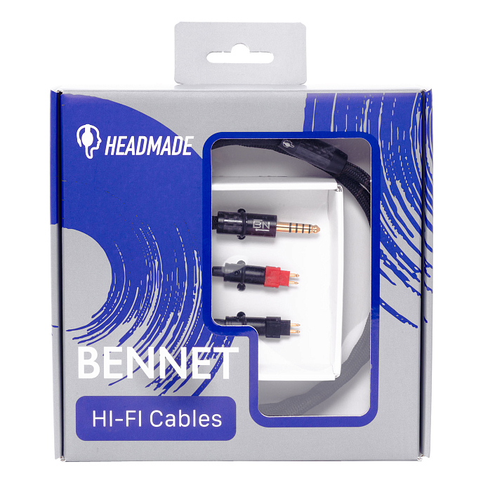 Кабель HeadMade Bennett - Sennheiser HD650, HD600 - 4.4mm, 1.2m - рис.0
