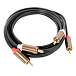 Кабель Record Pro 2RCA - 2RCA 2 m - рис.0