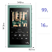 - рис.3 Плеер Sony NW-A55HN 16gb Green - рис.3