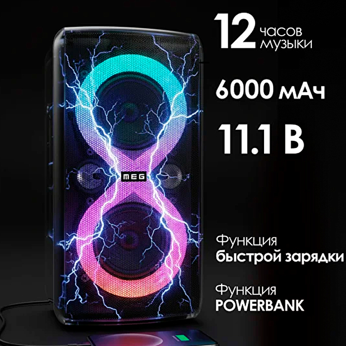 Акустическая система MEG SPA130BL Black - рис.13