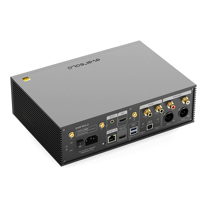 Сетевой аудиоплеер Eversolo DMP-A6 Master Edition Gen 2 Black - рис.2