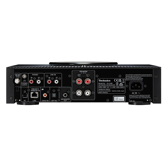 CD проигрыватель Technics SA-C600 Silver Black - рис.4