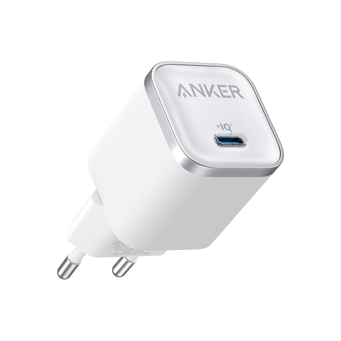 Сетевое зарядное устройство Anker Nano Charger 45W USB-C White - рис.0