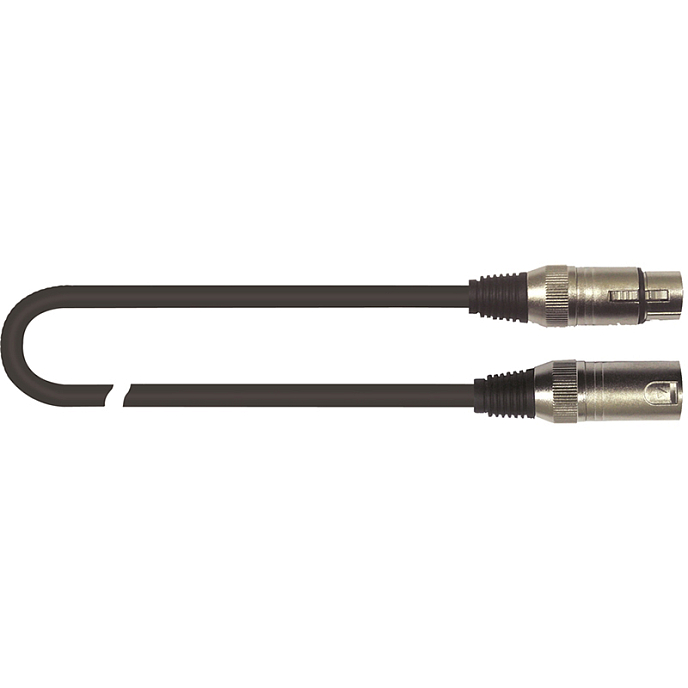 Кабель QUIK LOK CM175-1 XLR/F - XLR/M 1m - рис.0