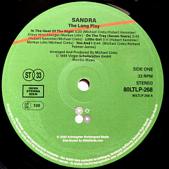 Виниловая пластинка Sandra - The Long Play LP