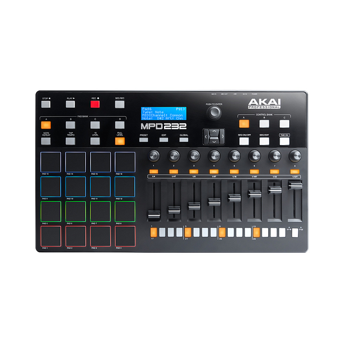 MIDI-клавиатура AKAI MPD232 - рис.1