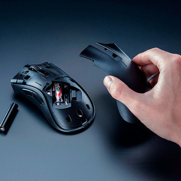 Мышь Razer Deathadder V2 X Hyperspeed Black - рис.5