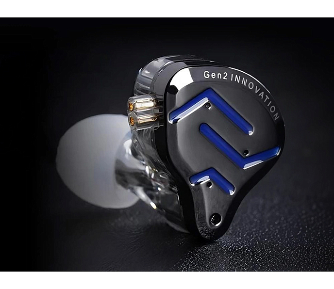 Наушники внутриканальные KZ ZSN Pro 2 with mic Black - рис.2