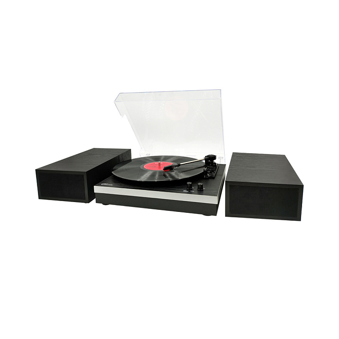 Проигрыватель винила Ritmix LP-380B Black Wood - рис.0