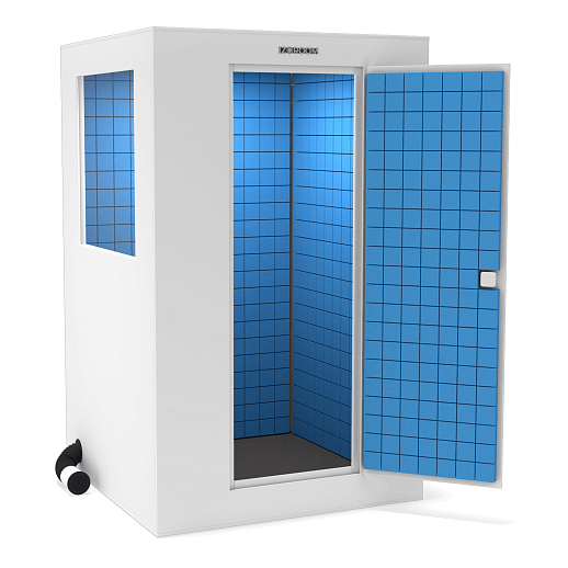 Акустическая кабина IzoRoom Standard Plus with window White Blue