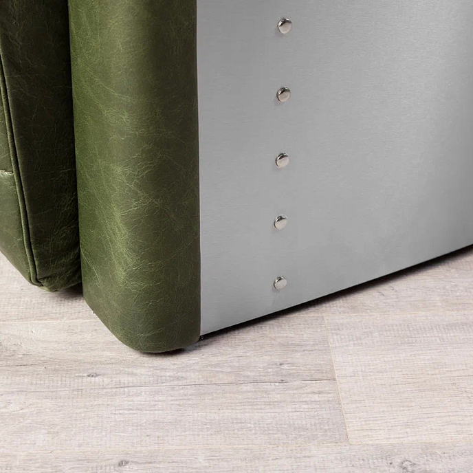 Кресло для прослушивания F2F Пилот Stainless Steel Green - рис.9