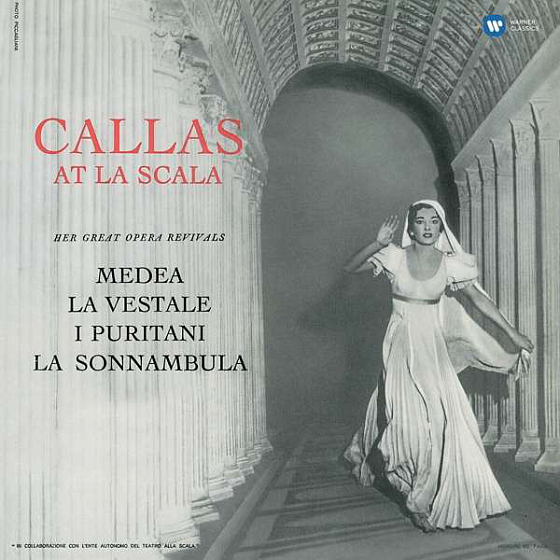 Пластинка Maria Callas; Vincenzo Bellini; Luigi Cherubini; Gaspare Spontini - Callas At La Scala - рис.0