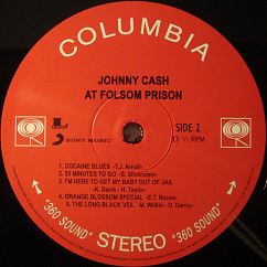 Пластинка Johnny Cash - At Folsom Prison (2015)