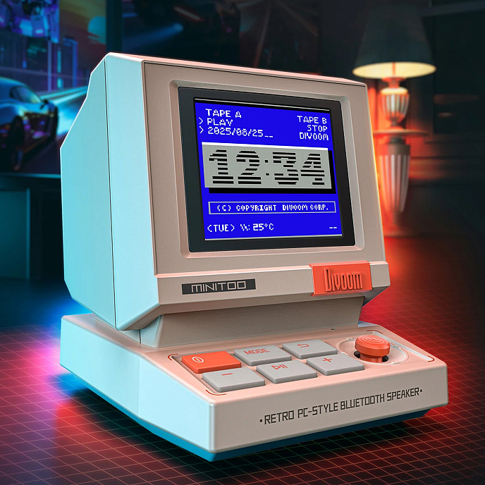 Портативная колонка Divoom MiniToo Beige - рис.5