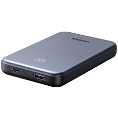 Внешний аккумулятор Ugreen PB507 10000mAh Two-way Fast Charging 20W Power Bank Gray