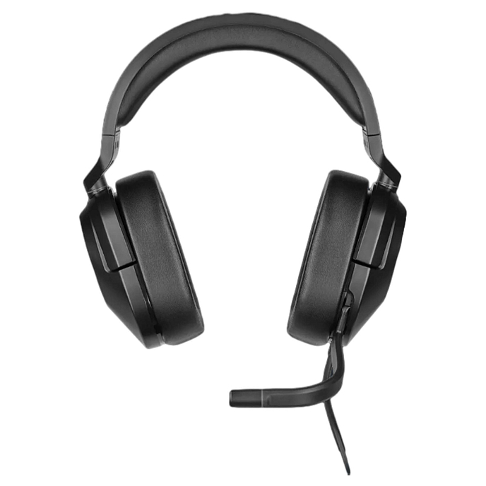 Игровая гарнитура Corsair HS55 Surround carbon полноразмерная игровая гарнитура_OpenBox - рис.1