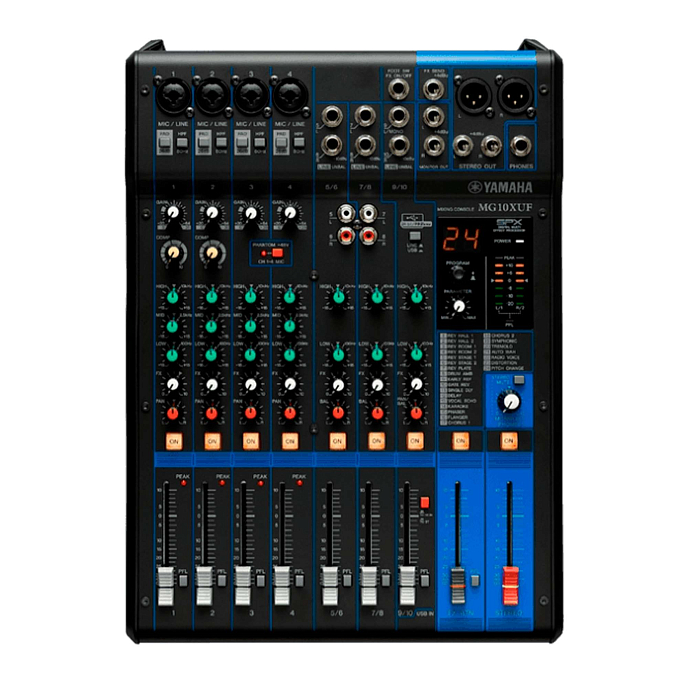 Микшерный пульт Yamaha MG10XUF Black - рис.0