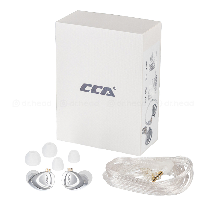 Наушники внутриканальные CCA CKX Silver Without Mic - рис.5