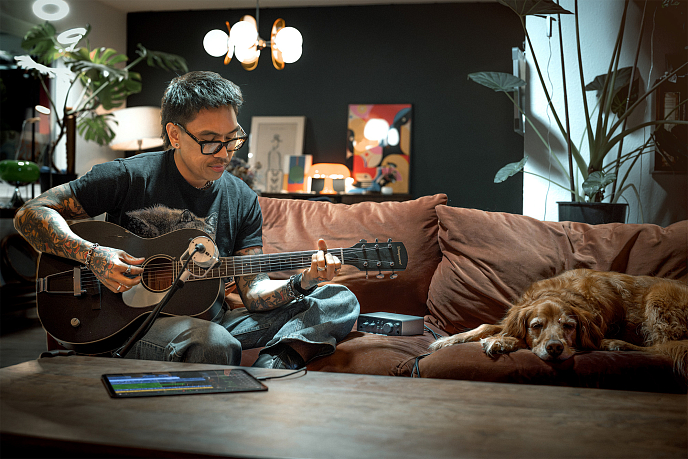 Аудиоинтерфейс Universal Audio Volt 1 Gen 2 Silver Black - рис.6