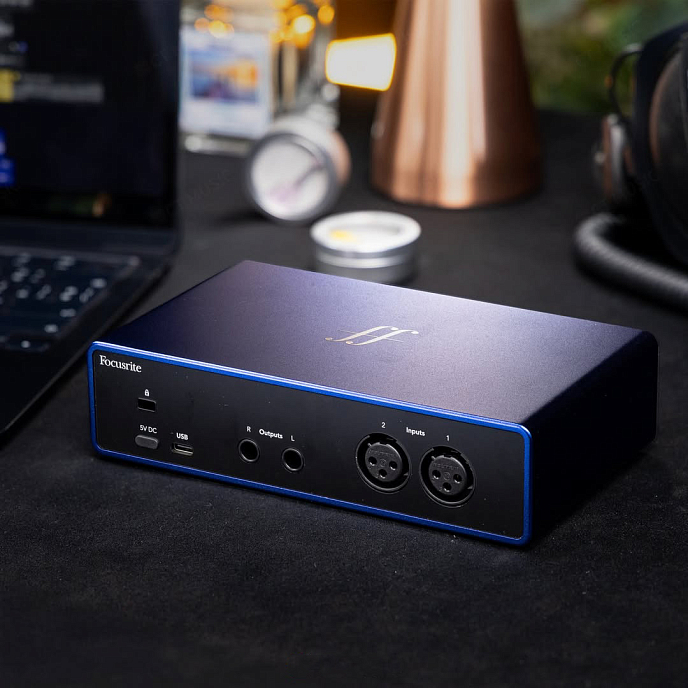 Аудиоинтерфейс Focusrite Scarlett 2i2 4th Gen Anniversary Edition Blue - рис.11