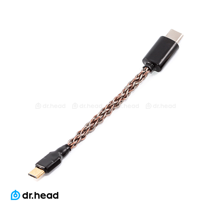 Кабель Hybrid Audio OCC Cu+CuAg Litz x8 USB-C - USB-micro - рис.0