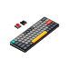 Клавиатура NuPhy Air60 Twilight Red Switch Black - рис.0