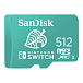 - рис.0 Карта памяти SanDisk Nintendo Switch microSDXC 512Gb Green - рис.0