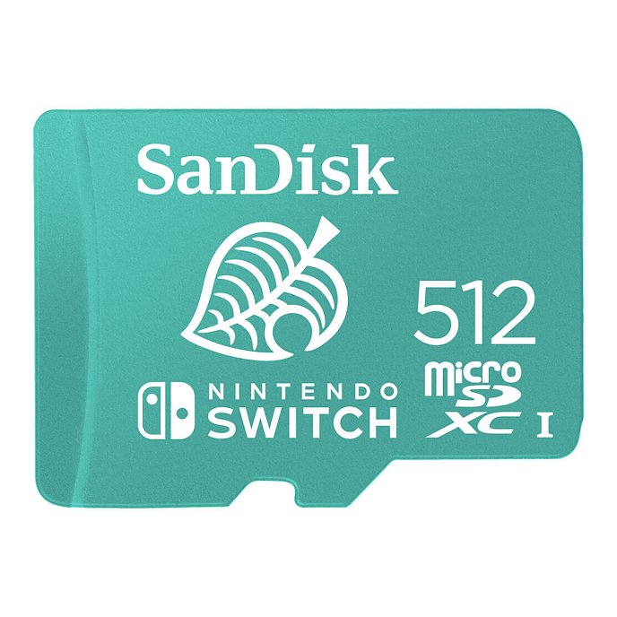 Карта памяти SanDisk Nintendo Switch microSDXC 512Gb Green - рис.0