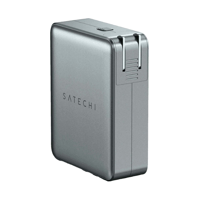 Сетевое зарядное устройство Satechi USB-C 4-Port GAN Travel Charger 145W Space Grey - рис.3