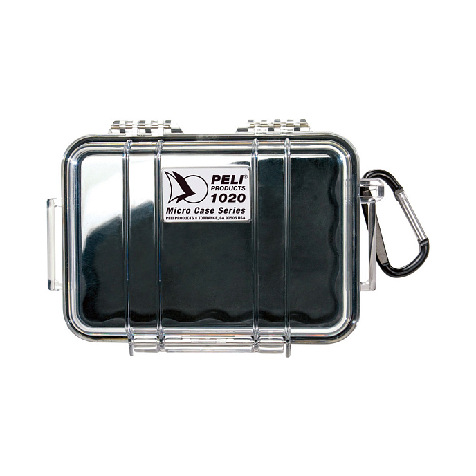 Чехлы для хранения Pelican 1020 Micro Case Black Clear - рис.0