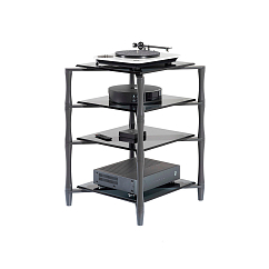 Стойка для Hi-Fi NorStone Slender HIFI gun metal стенд для av компонентов 4 полки (SN 2653)_Уценка