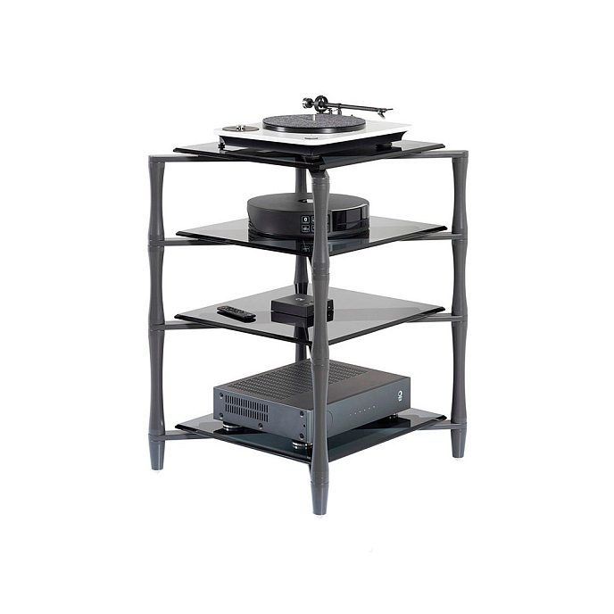 Стойка для Hi-Fi NorStone Slender HIFI gun metal стенд для av компонентов 4 полки (SN 2653)_Уценка - рис.3