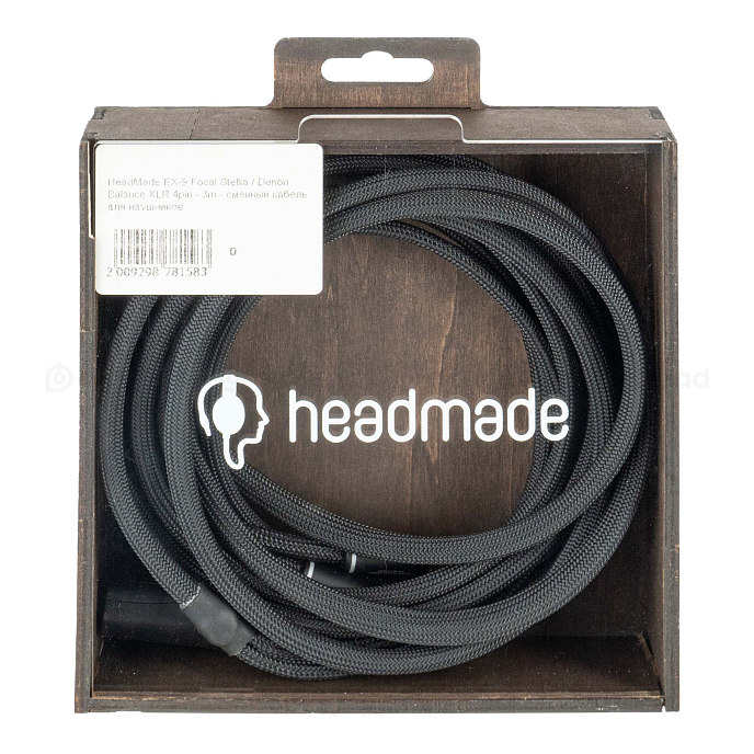 Кабель HeadMade Jupiter - Focal Stellia, Denon - XLR4, 3m - рис.1