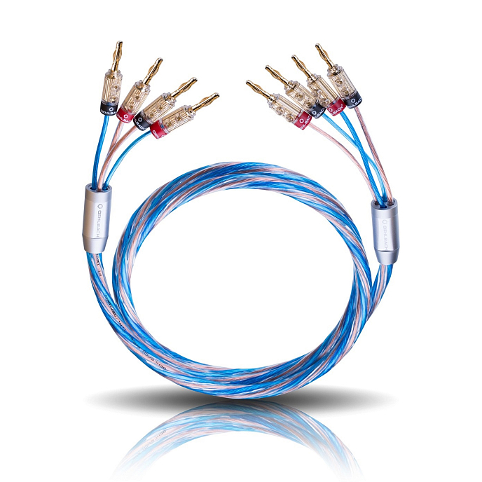 Кабель Oehlbach EXCELLENCE Bi Tech 4 Speaker 4-4 banana 2х2m - рис.0