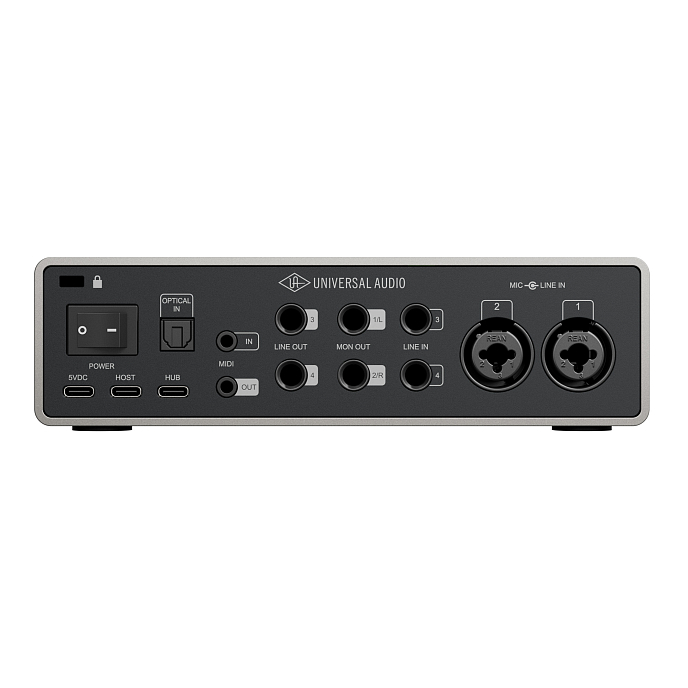 Аудиоинтерфейс Universal Audio Volt 4 Gen 2 Silver Black - рис.2